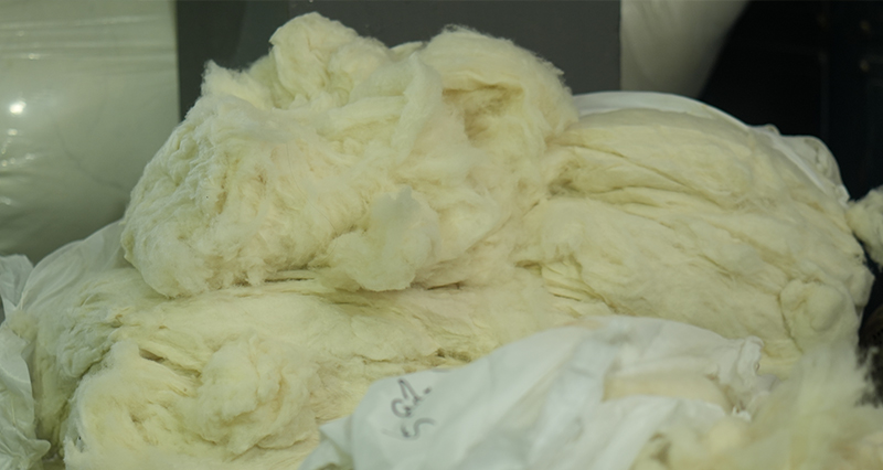 Premium cashmere raw materials